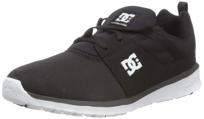 DC Shoes Heathrow, Unisex Adults' Low-Top Sneakers, Black (0), 3 UK - Image 1