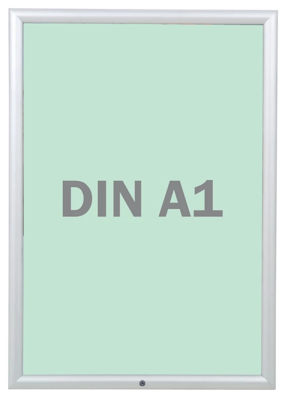 Franken BS1901 Display case, Removable Security Frame, Lockable, 27.2 x 35.9 x 1.7 cm A1 Transparent