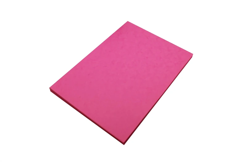 Clairefontaine - Ref 3213Z - Europa Coloured Card (Pack of 50 Sheets) - A3 (420 x 297mm) Size, 265gsm, 300 Micron Mottled Pressboard, Acid Free - Pink Colour