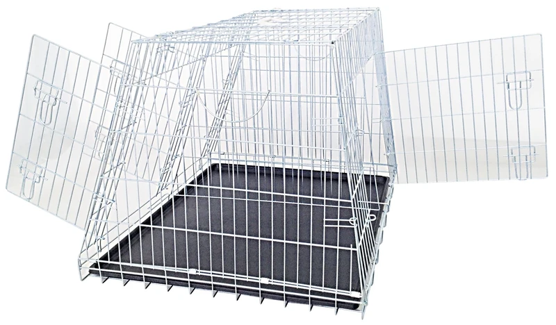 CROCI Zinc Coated Dog Box, 92 x 79 x 68 cm