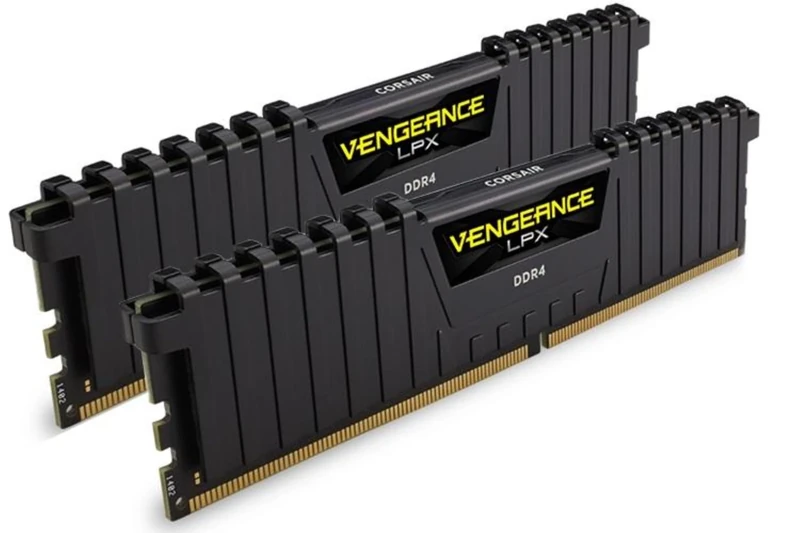 Corsair CMK32GX4M2A2400C14 Vengeance LPX 32 GB (2 x 16 GB) DDR4 2400 MHz C14 XMP 2.0 High Performance Desktop Memory Kit, Black