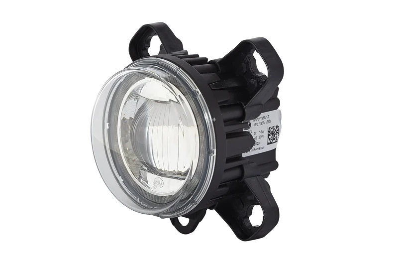 HELLA 1F0 011 988-171 LED/DE-Spotlight - 90mm Performance L4060 - 24/12V - Round - Reference number: 12.5 - Screw Connection - Clear diffusing lens - Lens Colour: Crystal clear - left/right