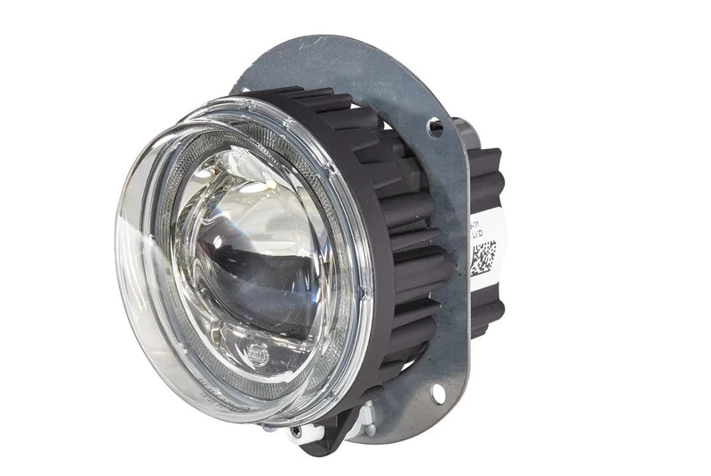 HELLA 1N0 011 988-011 LED/DE-Front Fog Light - 90mm Performance L4060 - 24/12V - round - Fitting - Clear diffusing lens - Lens Colour: Crystal clear - Plug: FEP - right/left - Quantity: 1
