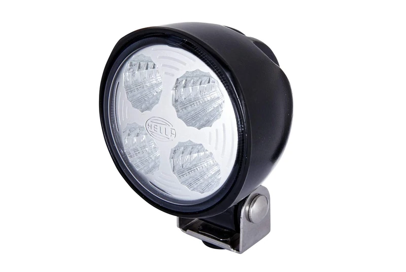 HELLA 1F0 996 376-181 LED-Spotlight - Modul 70 Gen. III - 12/24V - round - Reference number: 7.5 - Bolted - Clear diffusing lens - Lens Colour: Crystal clear - left/right