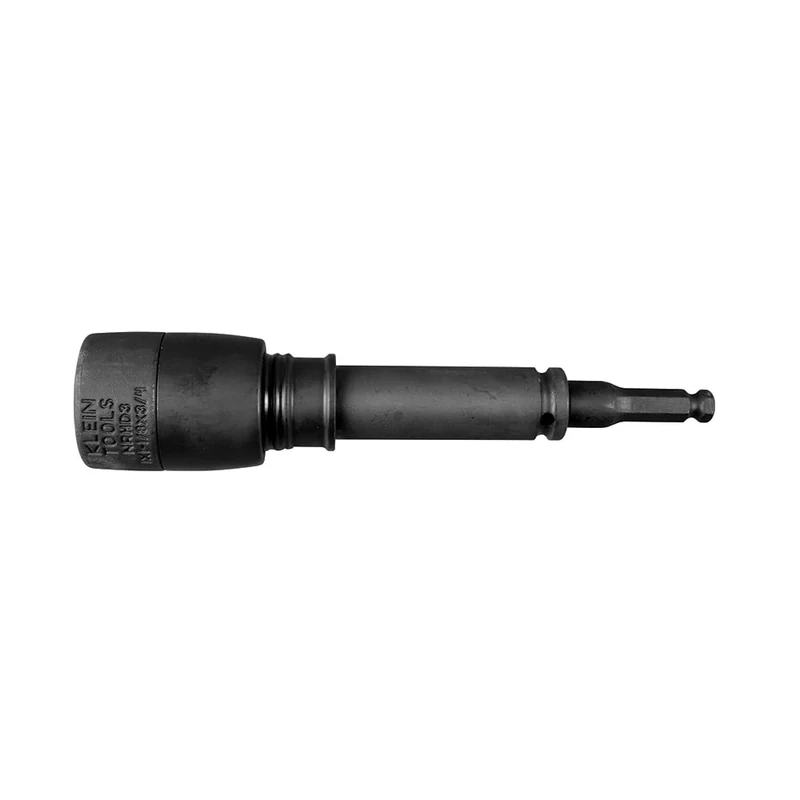 Klein Tools NRHD3 Single-Ended Impact Socket, Made in USA, Three Square Socket Sizes: 3/4-, 1-, and 1-1/8-Inch