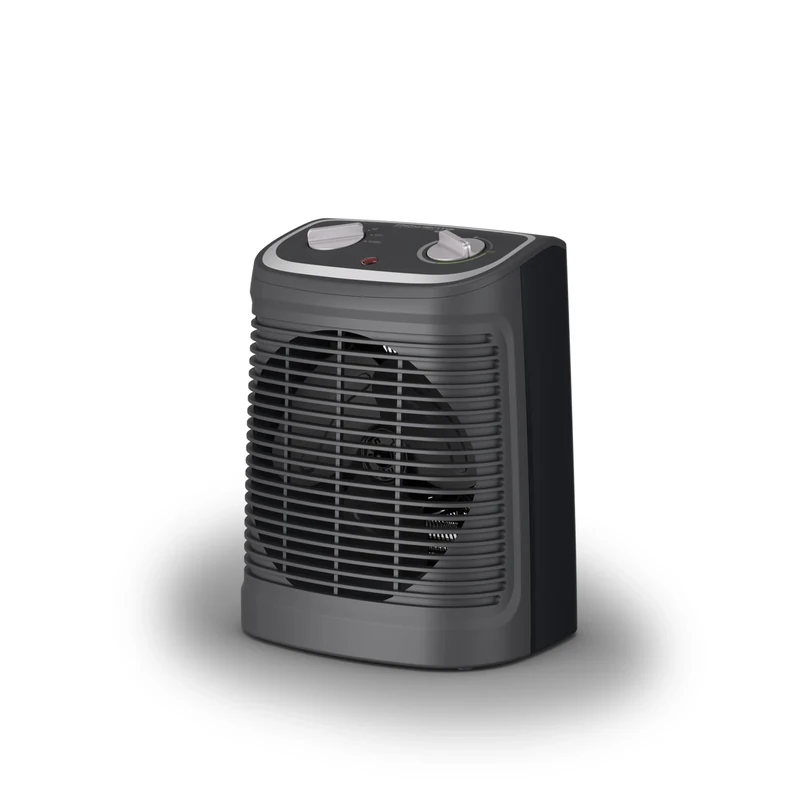 Rowenta Electric Heater, Fan, Blower, Additional heating, Hot/cold ventilation, 2 speeds, 2400 W, Silent Instant Comfort Compact, Grey/Black SO2330F2