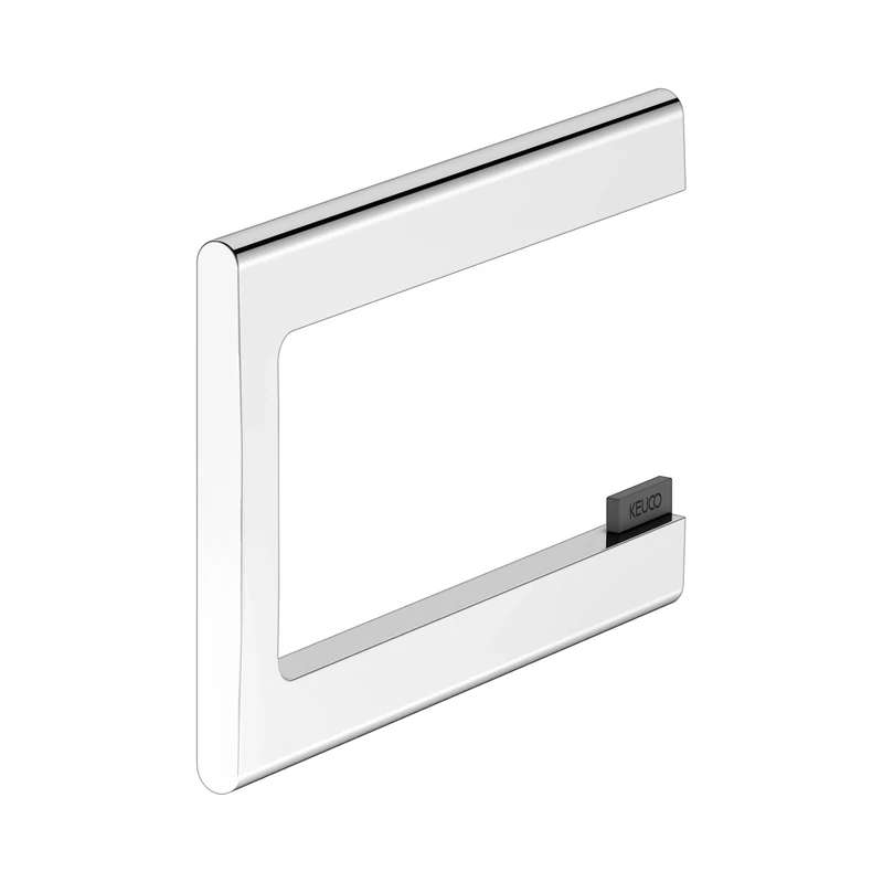 Keuco Edition 400, Open Design, 11562010000 Toilet Roll Holder Chrome-Plated, Silver