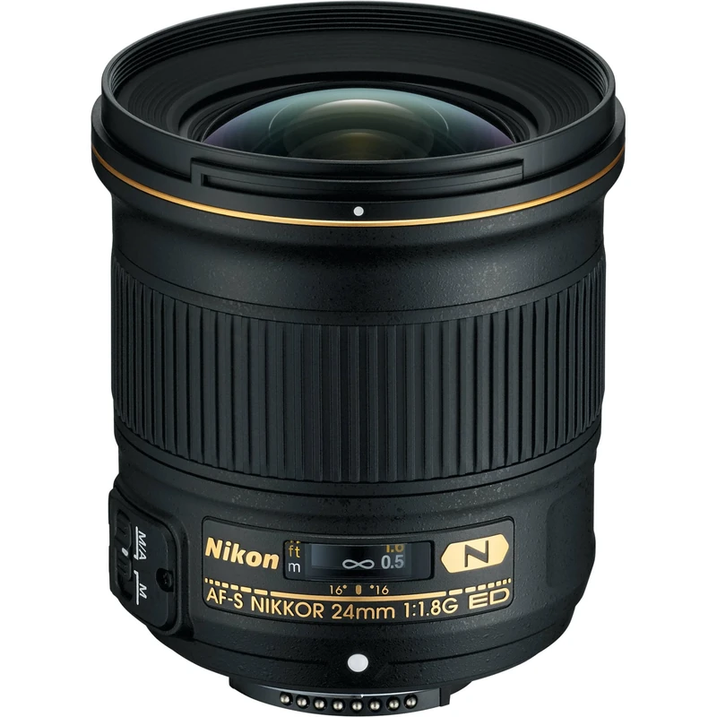 Nikon 24 mm Lens for Camera Black
