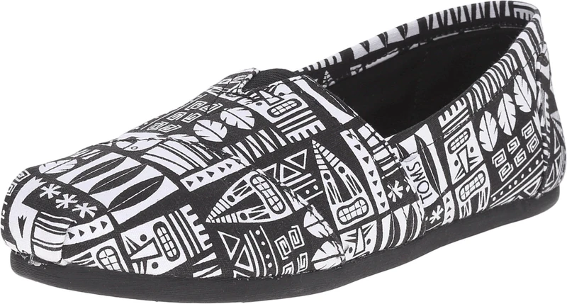 TOMS Classic Slip-on - Women's Satin Flat Espadrille Shoes