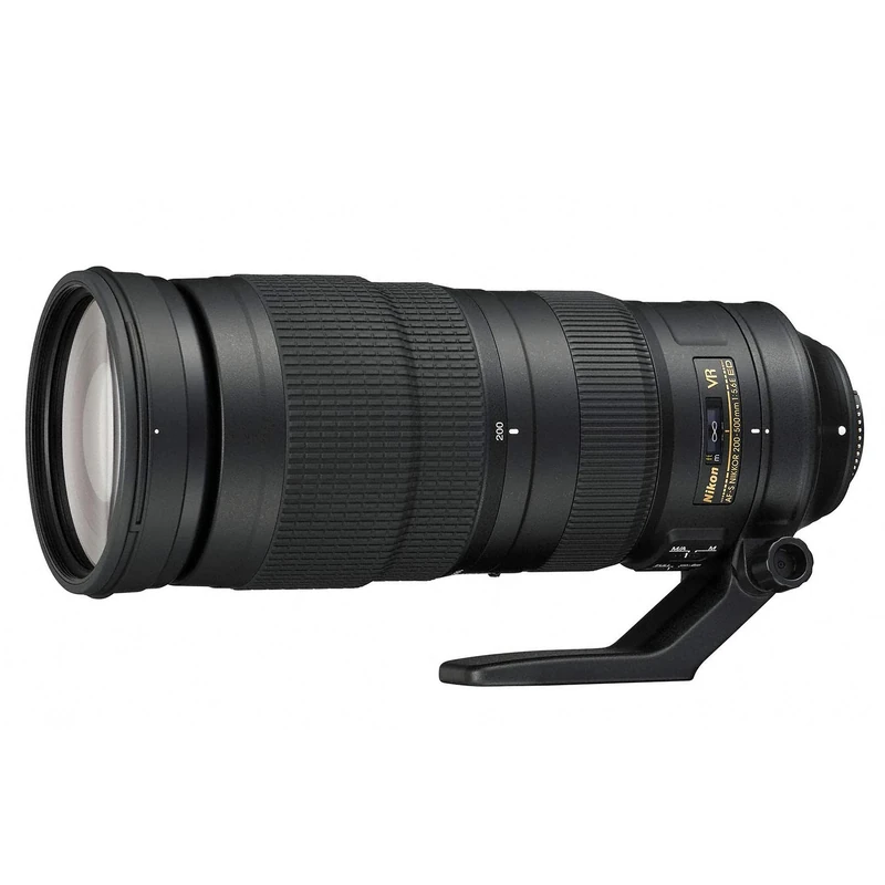 Nikon 200-500 mm/F 5.6 AF-S NIKKOR E ED VR lenses