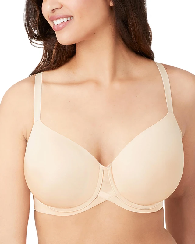 Wacoal Women's Ultimate Side Smoother Contour Bra Bra, Beige - Beige (Sand), 32 E