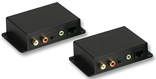 PRO SIGNAL PSG08200 Stereo Audio Over Cat5 Extend Stereo Audio Signals Up to 180m with Dual Connectivity Options - Image 1