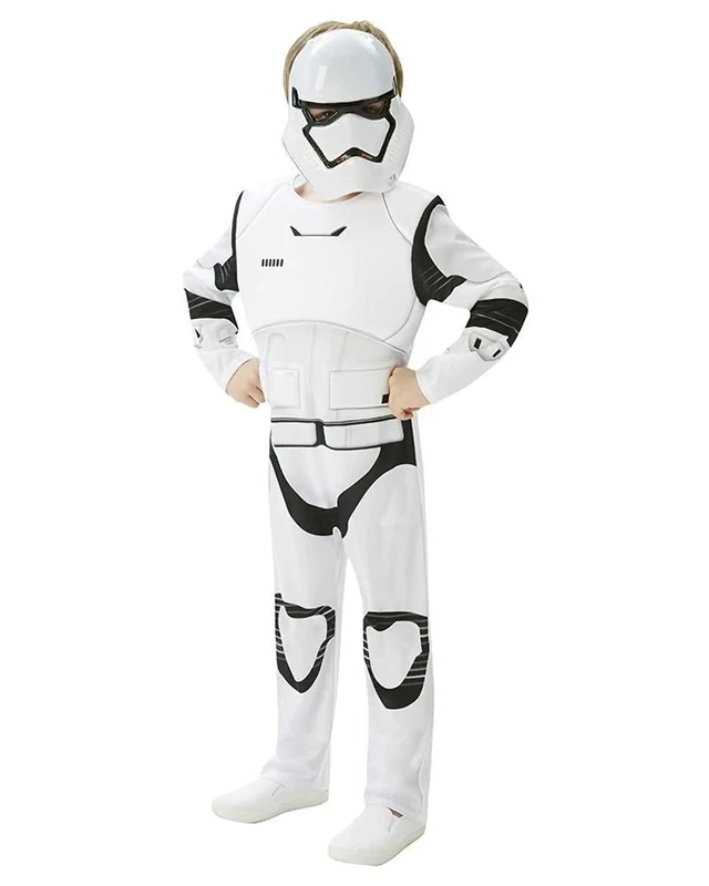 Rubies Official Child Star Wars Stormtrooper Deluxe Costume - 9-10 Years Halloween