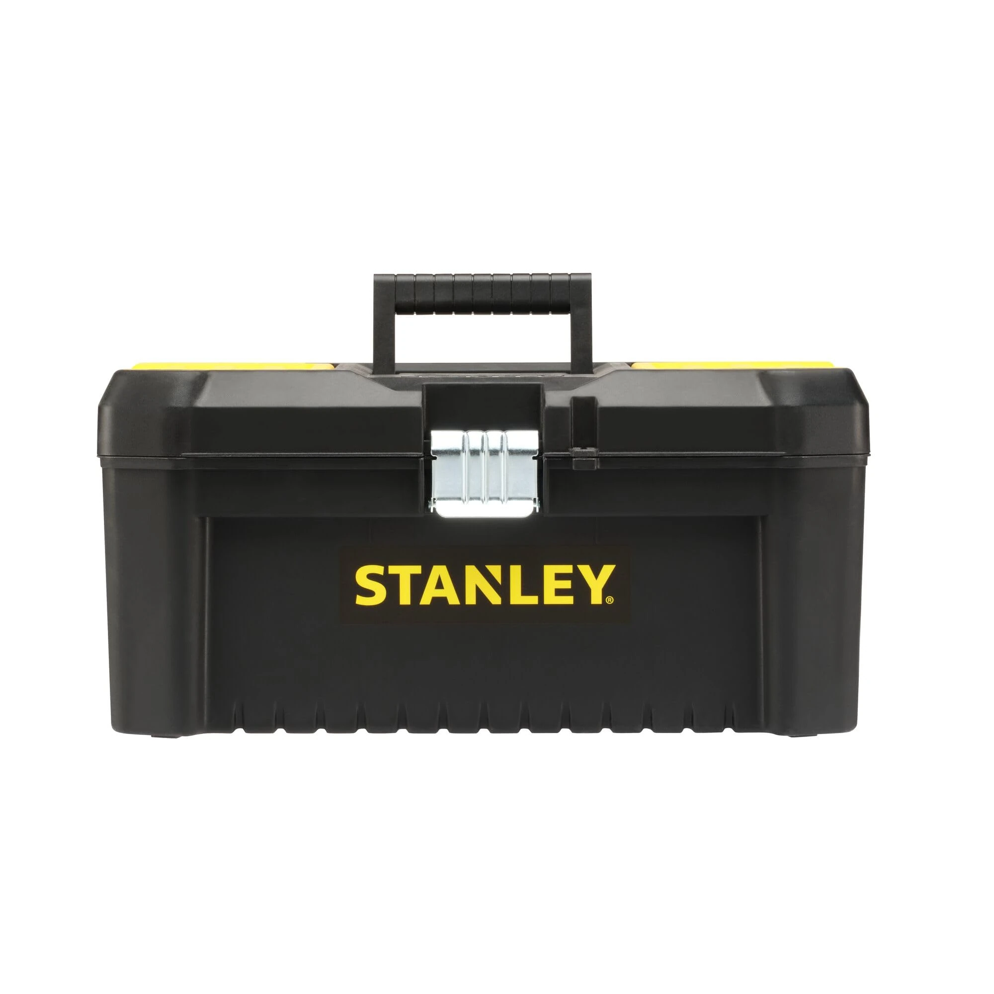 STANLEY Essential Tool Box (16in), Durable Storage Solution with Removable Tote Tray and Organisers, for Parts and Tools Storage, STST1-75518