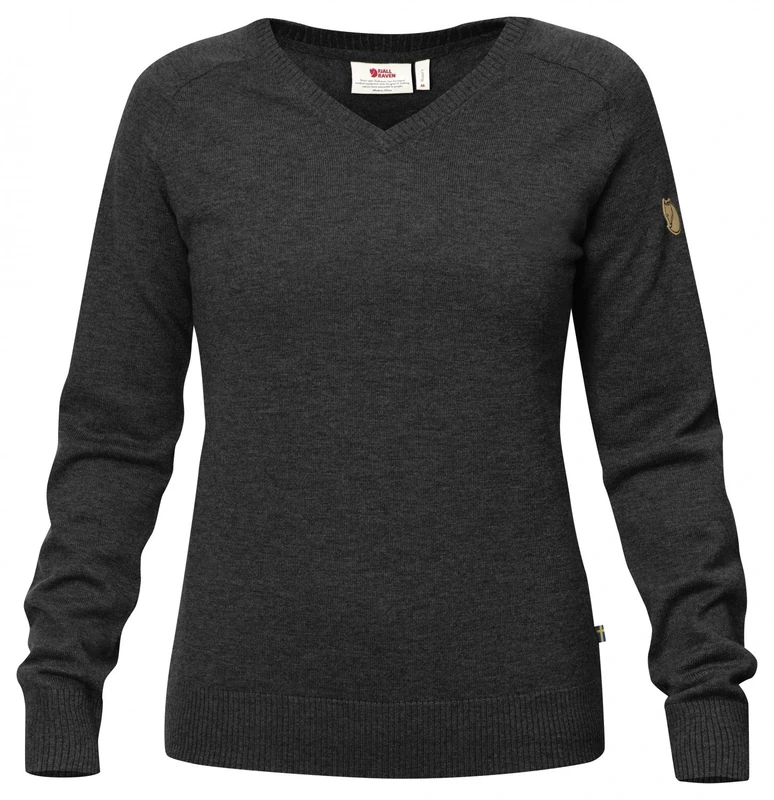 FJALLRAVEN F90177-030 Sörmland V-neck Sweater W Dark Grey L