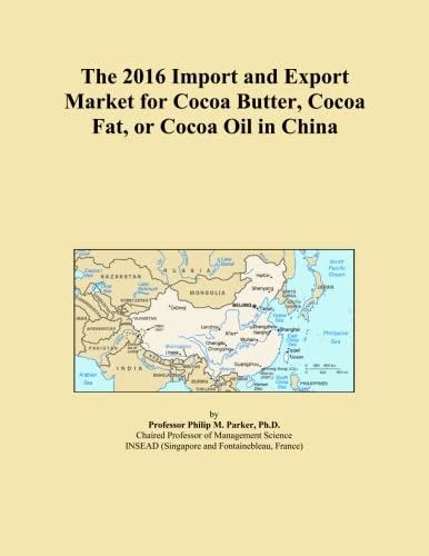 The 2016 Import and Export Market for Cocoa Butter, Cocoa Fat, or Cocoa Oil in China