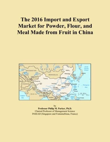 The 2016 Import and Export Market for Powder, Flour, and Meal Made from Fruit in China