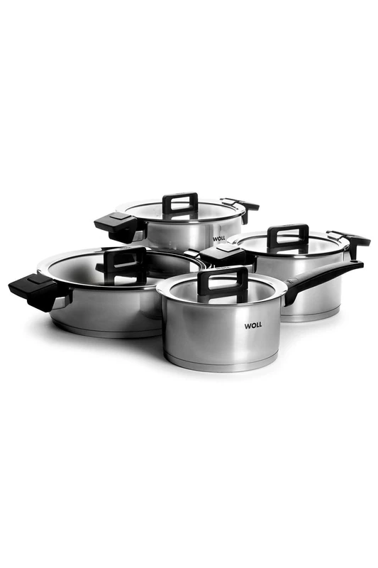 Woll Stainless Steel Induction Pot Set, Cooking Set, Kitchen Pans for Induction Hob