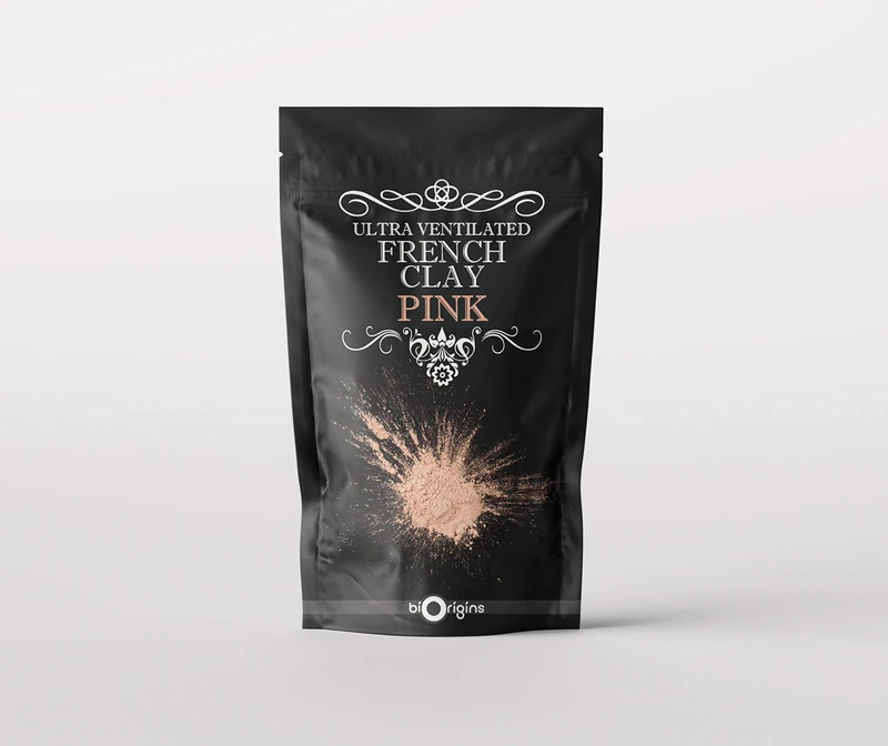 Mystic Moments | Pink Ultra Ventilated French Natural Clay 5Kg - Pure & Natural Vegan GMO Free
