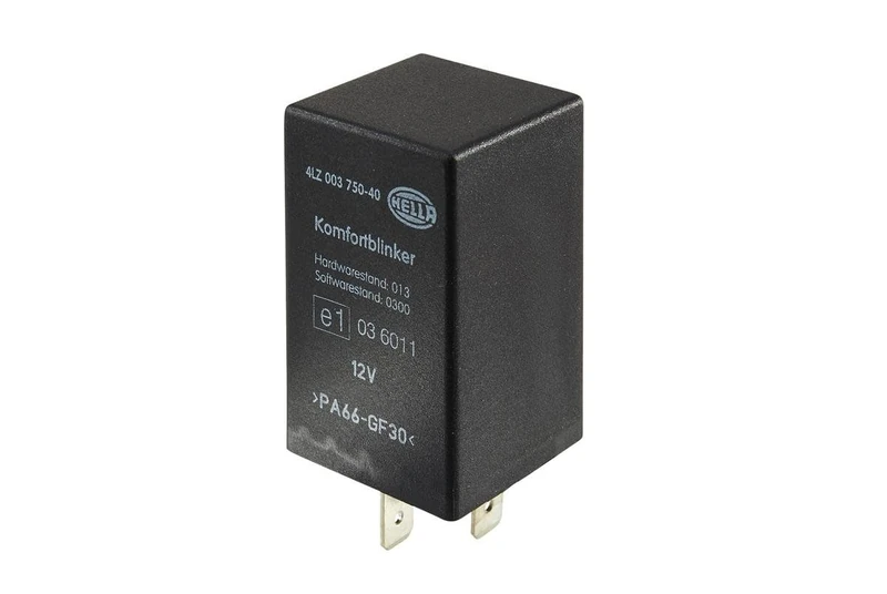 HELLA 4LZ 003 750-401 Flasher Unit - 12V - 5-pin connector - Number of connectors: 5 - Plugged - Electric