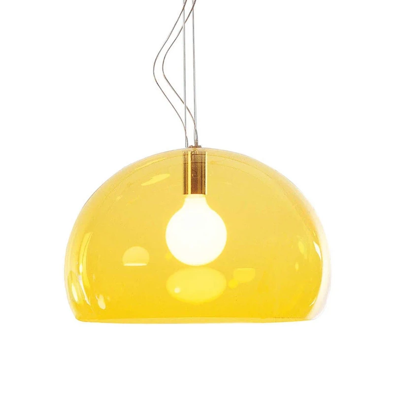 Kartell "SMALL FLY" Lamp, Plastic, Yellow
