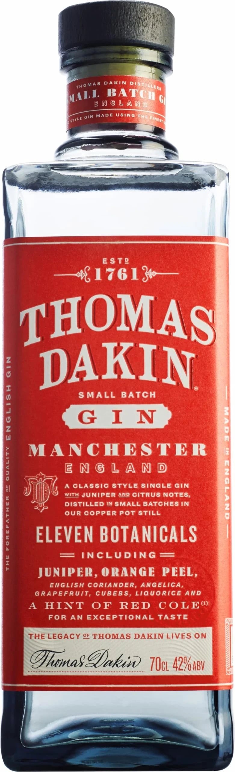 Thomas Dakin Gin Small Batch London Dry Gin - 70 cl