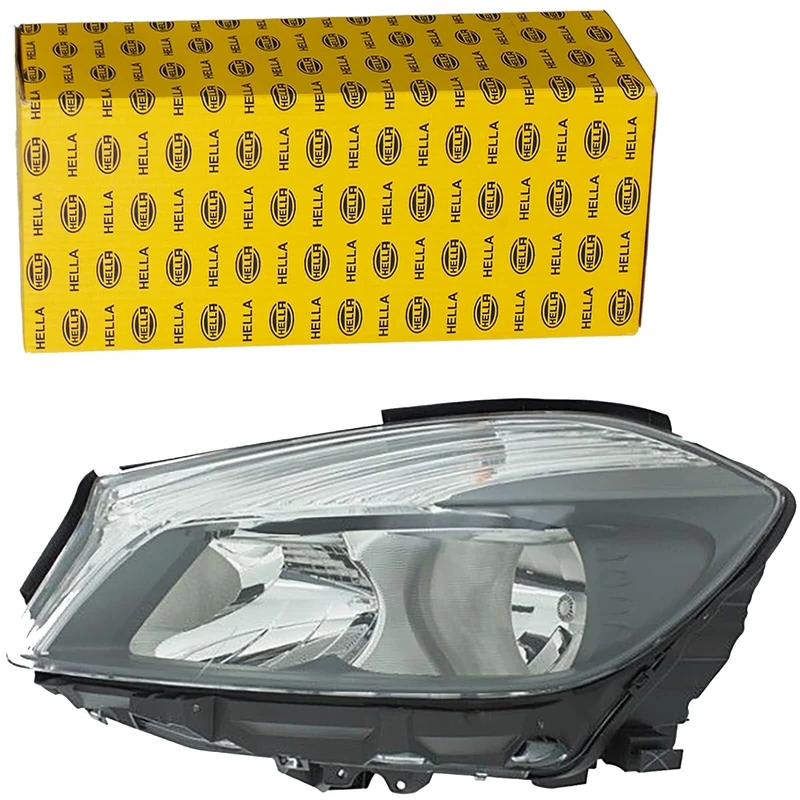 HELLA 1LG 010 818-131 Halogen-Headlight - ECE - for left-hand traffic - Left Front