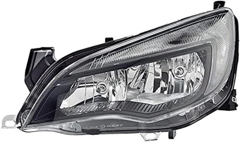HELLA 1LG 010 011-641 FF/Halogen-Headlight - ECE - for left-hand traffic - Right Front