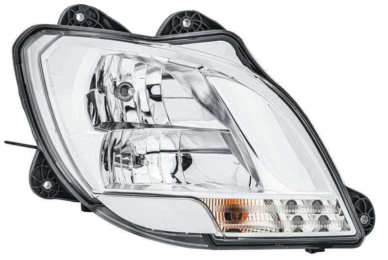 HELLA 1LD 010 116-601 Halogen/FF-Headlight - ECE - for left-hand traffic - Right Front