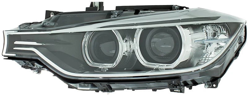 HELLA 1LJ 354 983-041 Halogen/FF-Headlight - for left-hand traffic - Right Front