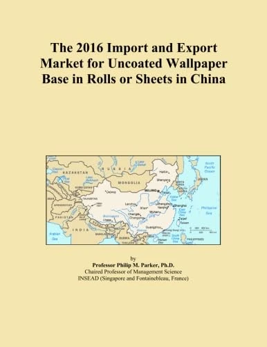The 2016 Import and Export Market for Uncoated Wallpaper Base in Rolls or Sheets in China