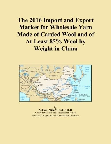 The 2016 Import and Export Market for Wholesale Yarn Made of Carded Wool and of At Least 85% Wool by Weight in China