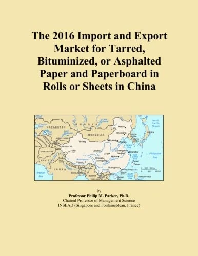 The 2016 Import and Export Market for Tarred, Bituminized, or Asphalted Paper and Paperboard in Rolls or Sheets in China