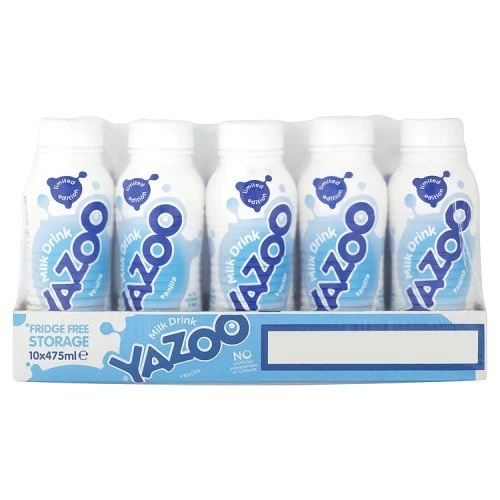 YAZOO Vanilla Milk Drink 475 ml (Pack of 10)