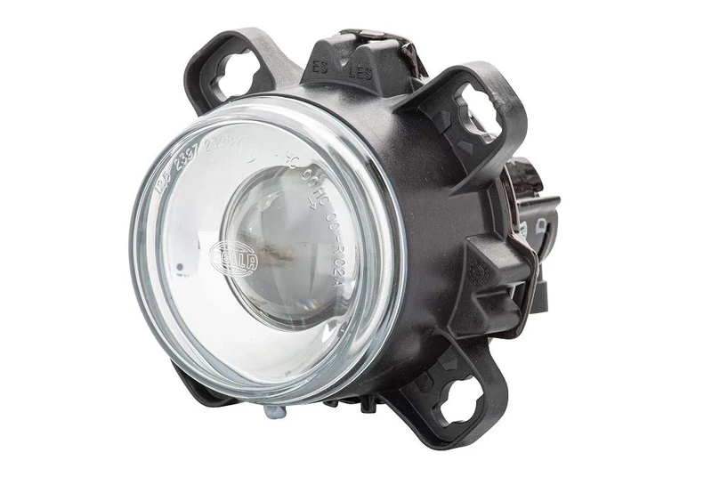 HELLA 1ML 247 042-207 DE/Halogen-Headlight - 90mm Performance - 12V - round - Fitting - Hardened diffusing lens - Lens Colour: transparent - Left Front/Right Front