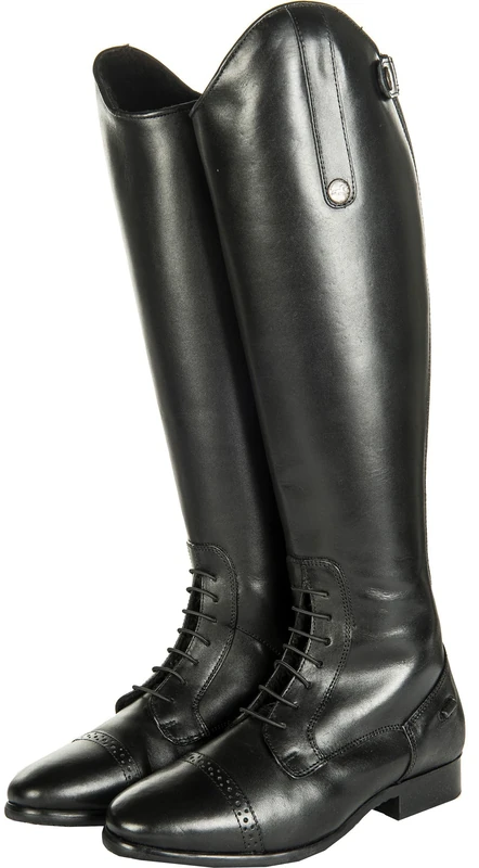 HKM Valencia Teddy HKM 4000315903962 Adults' Riding Boots Long Length / Tight Width 9100 Black 37