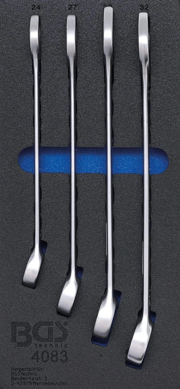 BGS 4083 | Tool Tray 1/3: Combination Spanner Set | 24 - 32 mm | 4 pcs.