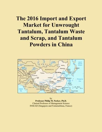 The 2016 Import and Export Market for Unwrought Tantalum, Tantalum Waste and Scrap, and Tantalum Powders in China
