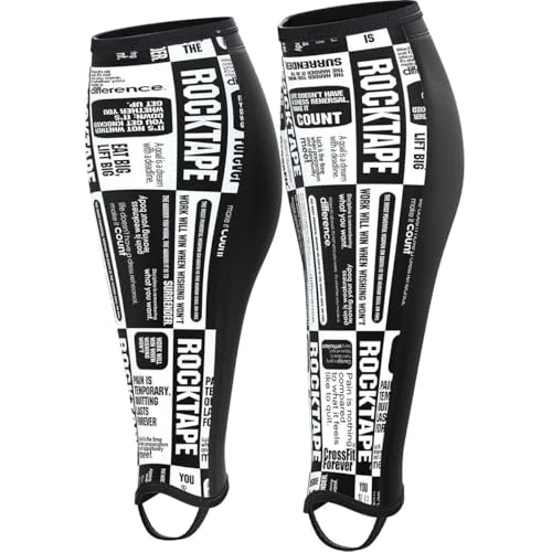 RockTape Men's Rockguards Shin Guard, Unisex, Manifesto, Small