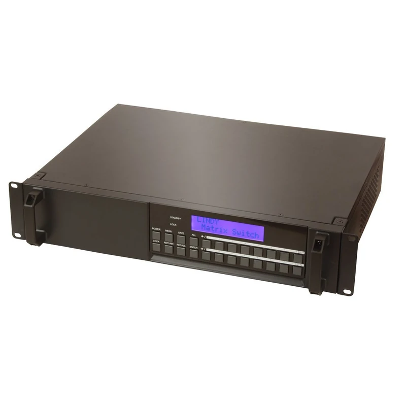 LINDY 8x8 Port Modular Enclosure Matrix Chassis