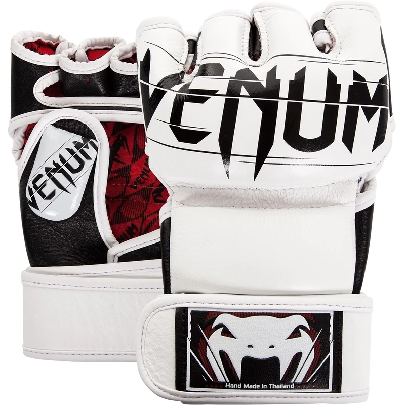 Venum, Undisputed 2.0 MMA Gloves, Unisex Adult, S, White