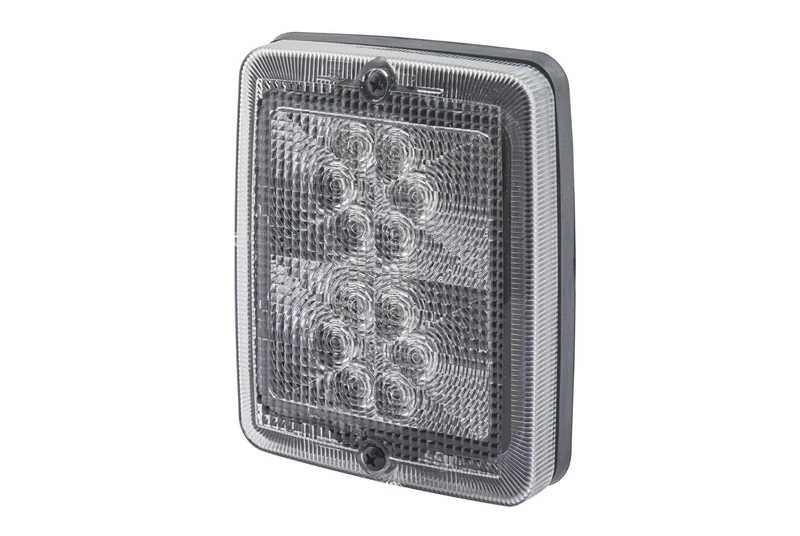 HELLA 2BA 013 236-181 Direction Indicator - LED - 12V - Fitting/Bolted - Lens Colour: Crystal clear - Cable: 100mm - Plug: Blade Terminal - Rear - Quantity: 1 - Image 1