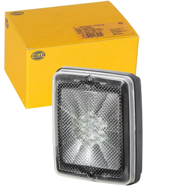 HELLA 2NE 013 236-301 Rear Fog Light - LED - 24V - Fitting - Lens Colour: Crystal clear - Plug: Blade Terminal - Rear