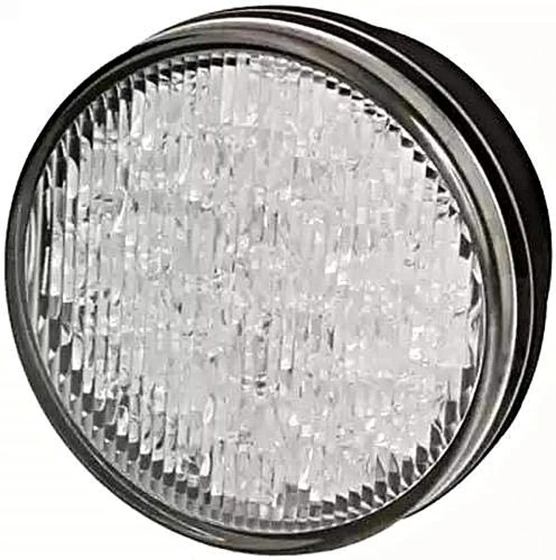 HELLA 2PT 980 691-601 LED-Daytime Running Light - 12V - round - Lens Colour: Crystal clear - LED colour: White - Cable: 2500mm - Left and right - Quantity: 1