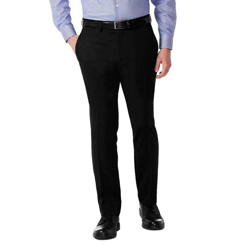 Kenneth Cole Reaction Men's Urban Heather Slim-Fit Flat-Front Dress Pant