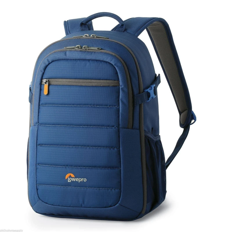 Lowepro LP36893-PWW, Tahoe 150 Backpack for Camera with Customisable Interior, Fits DSLR with Lens, Extra Lens, Blue, 10 Inch Tablet, 40 x 28 x 41 cm