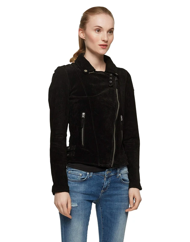 Freaky Nation Women's Taxi Driver Jacket, Black (Black 9000), XL