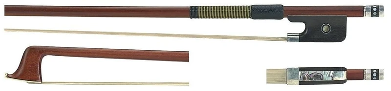 GEWA Viola Bow Pernambuco Wood 4/4 Better Quality Angular Bar Stamped "Liuteria"