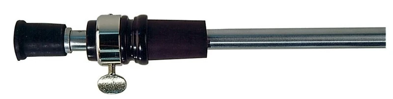 Ulsa 41465 Double Bass Spike Combi, Length 35 cm, Metal Tube Rod Diameter 16 mm, Metal Tube Rod Black, Made in Germany