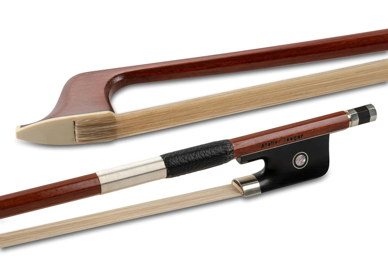 GEWA Atelier Jaeger 4/4 Fernambuk Wood Orchestral Bow Good Quality Angled Bar Stamped